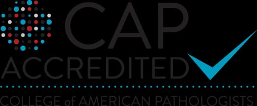 CAP accredited — College of American Pathologists